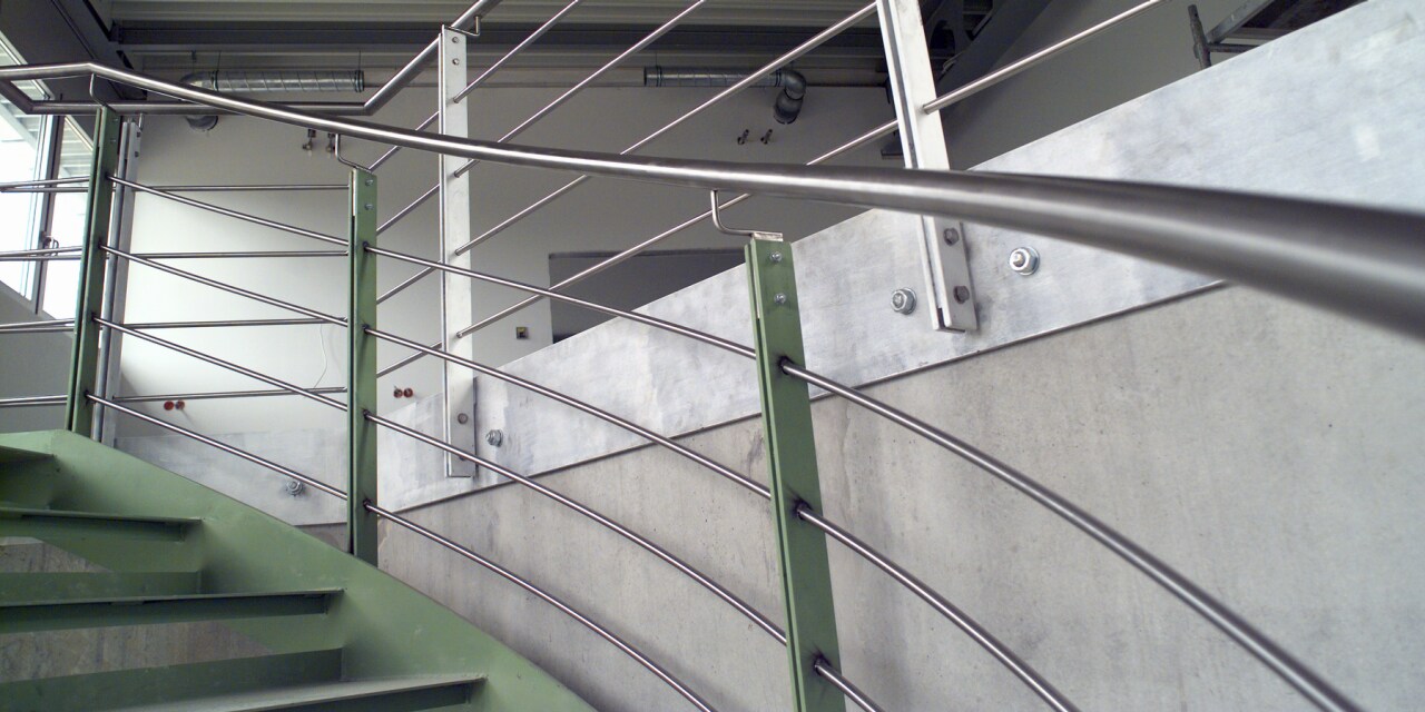 Ornamental steel and handrailing