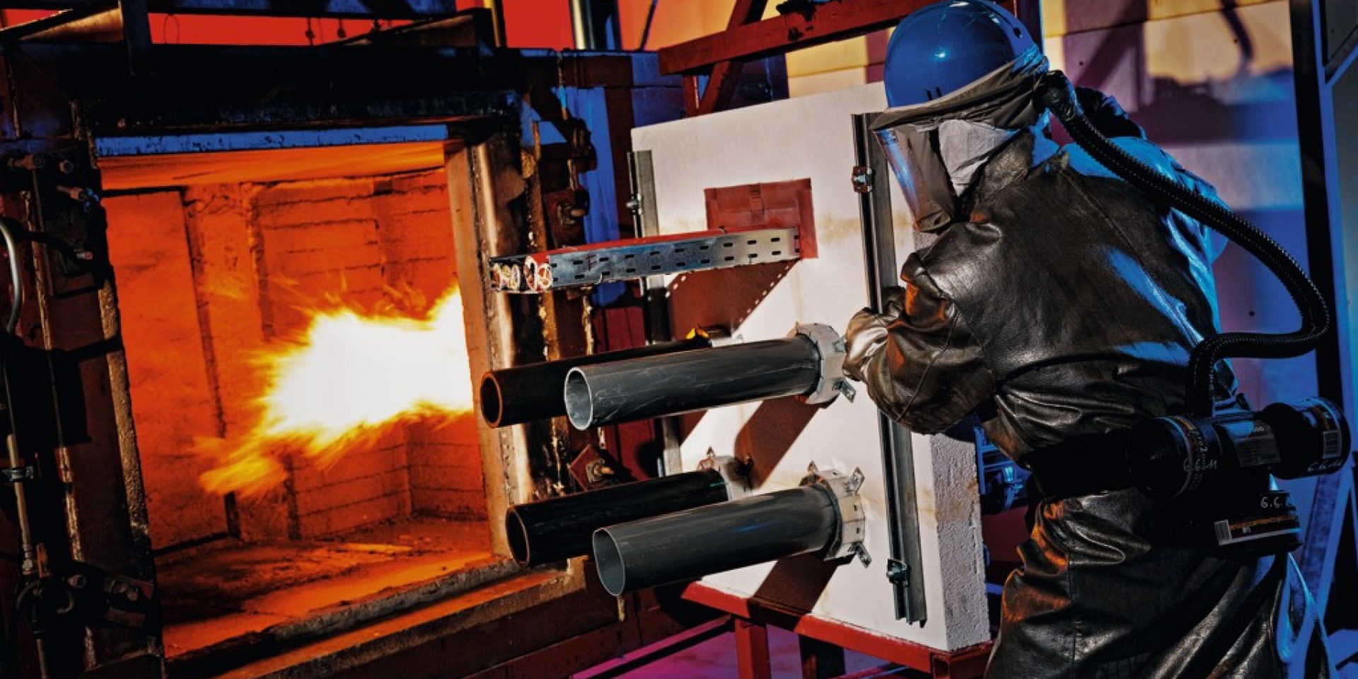 Test de protection contre les incendies