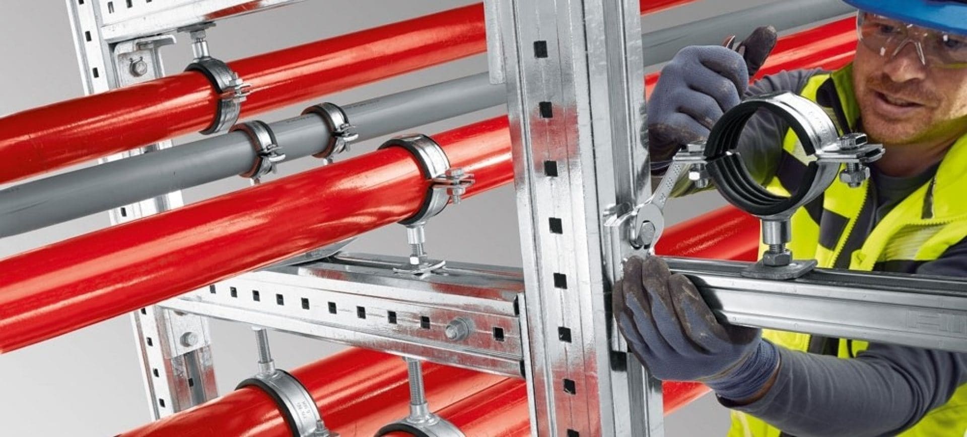 Exemples types de systèmes de supportage modulaires