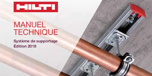 Manuel technique supportage – Applications plomberie types