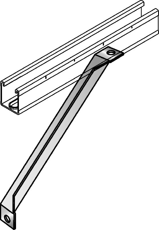 Équerre d'angle MM-AB Support angulaire pour consoles MM