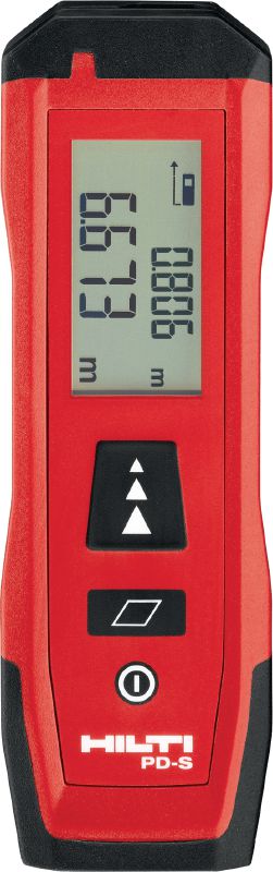 Image 1 of 6: Lasermètre PD-S Lasermètre simple d'utilisation pour les mesures de distance et surfaces jusqu'à 60 m