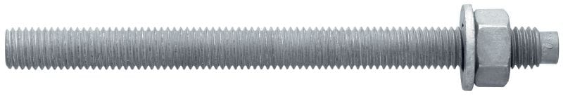 Tige d'ancrage HIT-V-F-5.8 Tige d'ancrage haute performance pour résines chimiques (acier 5.8 galvanisé à chaud)