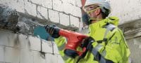 Marteau piqueur TE 500 SDS-Max Burineur SDS Max (TE-Y) robuste pour burinage léger dans le béton et la maçonnerie Applications 5