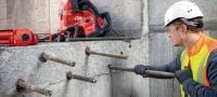 Cheville chimique HIT-HY 200-R V3 Mortier hybride injectable très haute performance disposant des homologations pour les connexions à fers d'armature scellés a postériori et l'ancrage de platine en acier structurel Applications 3