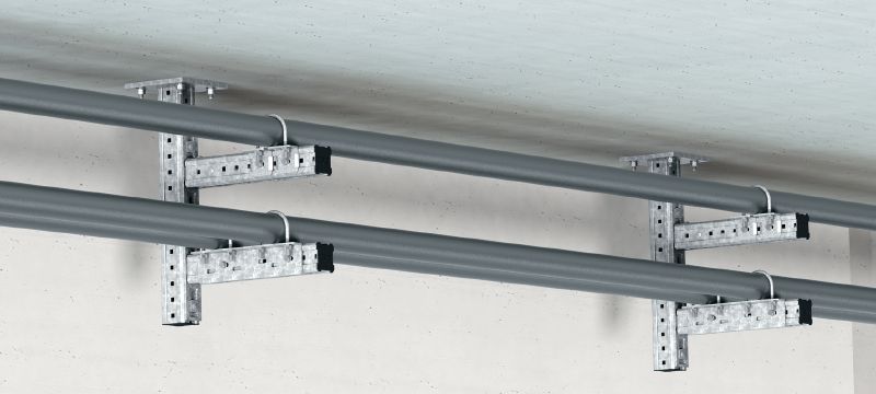 Connecteur MIC-UB Connecteur galvanisé à chaud (GAC) pour la fixation des boulons-étriers aux rails lourds MI Applications 1