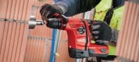 Perforateur sans fil TE 6-A22 Puissant perforateur sans fil 22 V avec poignée en D, très performant en termes de forage et de burinage du béton Applications 3